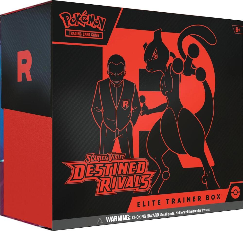 Pokémon TCG Destined Rivals ETB Elite Trainer Box – Sealed – EN