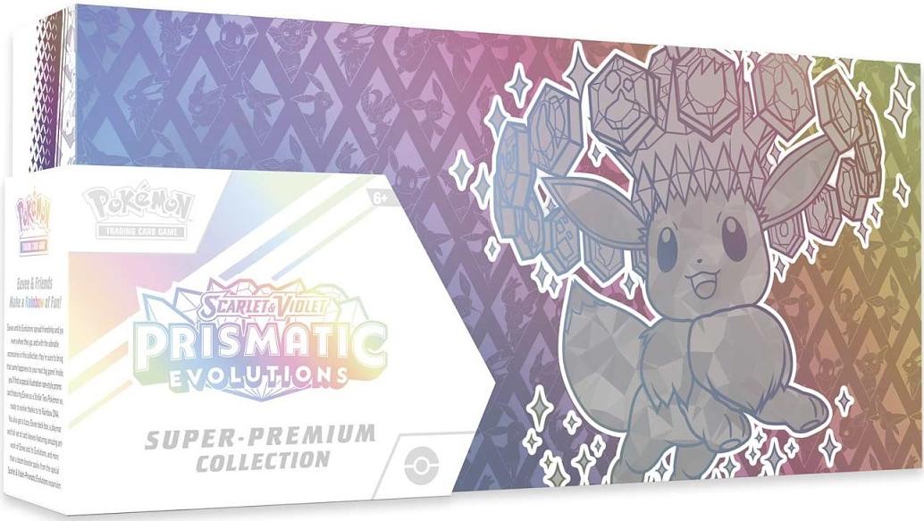 Pokémon TCG SV08.5 Prismatic Evolutions Super Premium Collection EN – Sealed