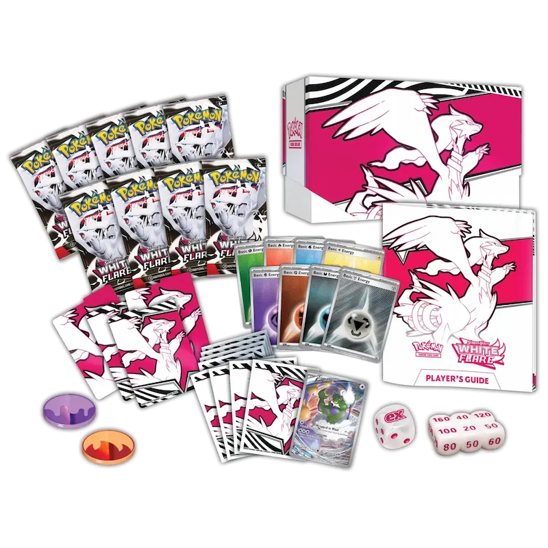 Pokémon TCG SV10.5 White Flare ETB Elite Trainer Box – Sealed – EN