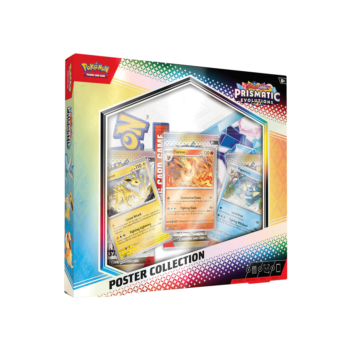 Pokémon TCG – Prismatic Evolutions Poster Collection – Sealed – EN